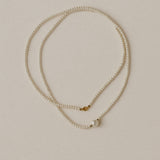 Hilary Long Pearl Necklace