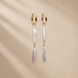 Rachel Biwa Drop Earring