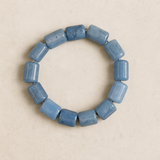 Justine Cylinder Stone Bracelet