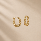 Zoe Twist Hoop