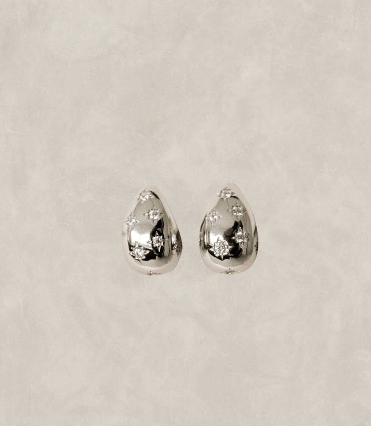 Beverly CZ Droplet Earrings