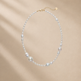 Gemma Rice Pearl Necklace