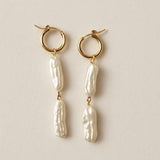 Rachel Biwa Drop Earring