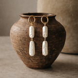 Rachel Biwa Drop Earring