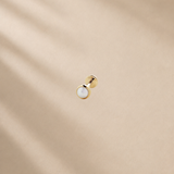Sonya Pearl Flat Back Stud