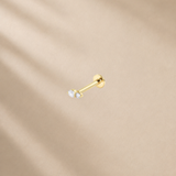 Collins CZ Flat Back Studs