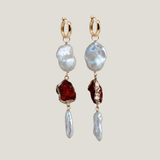 Holly Stone X Pearl Hoops