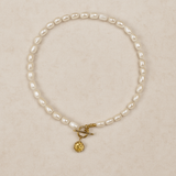 Kimberly Pearl Charm Necklace