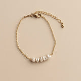 Xanthe Keshi Pearl Bracelet