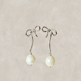 Theadora Bow Drop Earrings