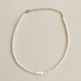 Delilah Rice Pearl Necklace