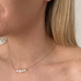 Xanthe Keshi Petal Pearl Necklace