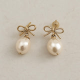 Sandy Bow Baroque Earrings