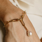 Trudy Paperclip Bracelet