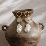 Kingston Stone Pearl Hoop