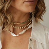 Nyla Shell Strand Necklace
