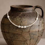 Gemma Rice Pearl Necklace