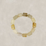 Justine Cylinder Stone Bracelet