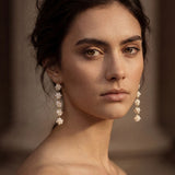 Patricia Cluster Drop Earrings
