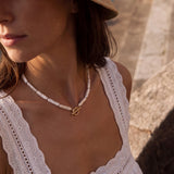 Luna Biwa Necklace