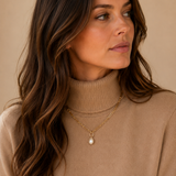 Flossy Necklace - With Detachable Pearl Charm