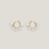 Maisey Cluster Pearl Hoops