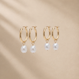 Jean Baroque Drop Hoop