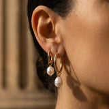 Jean Baroque Drop Hoop