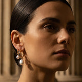 Jean Baroque Drop Hoop