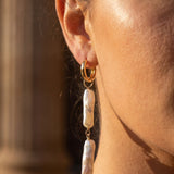 Rachel Biwa Drop Earring