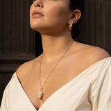 Regina Petal Pearl Necklace