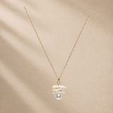 Regina Petal Pearl Necklace