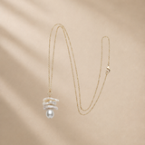 Regina Petal Pearl Necklace
