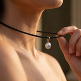 Sandra Leather Necklace