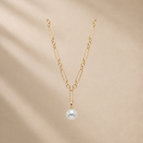 Flossy Necklace - With Detachable Pearl Charm
