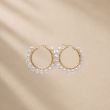 Sailor Rice Pearl Hoop