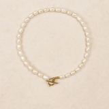 Kimberly Pearl Charm Necklace