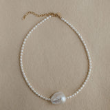Polly Rice Pearl Necklace