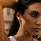 Zoe Twist Hoop