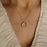 Sastia Half Moon Necklace