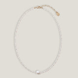Tulip Rice Pearl Necklace