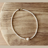 Tulip Rice Pearl Necklace