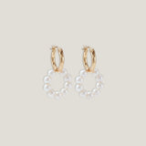 Fleur Double Ring Hoop