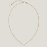 Marigold Flower Pearl Necklace